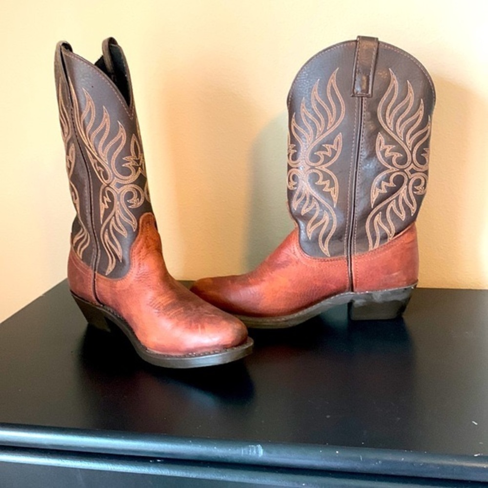 Beautiful Laredo Boots with Leather